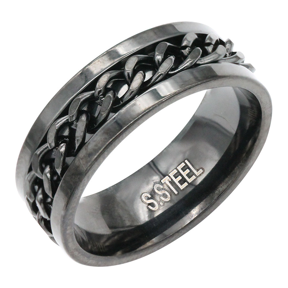Stainless Steel Men's Rings. Size 9-13 RT604