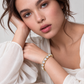 Lavencious 14K Gold Plated With Clear Cubic Zirconia Tennis Bracelets