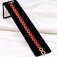 Lavencious 14K Gold Plated With Red Cubic Zirconia Tennis Bracelets