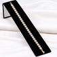 Lavencious 14K Gold Plated With Clear Cubic Zirconia Bracelets 7.25"