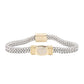 Lavencious Two-Tone Magnetic Bracelet, 7.5''