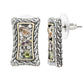 Lavencious Rhodium Plated with Multi-Color Cubic Zirconia Pendant Necklaces and Earrings