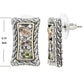 Lavencious Rhodium Plated with Multi-Color Cubic Zirconia Pendant Necklaces and Earrings