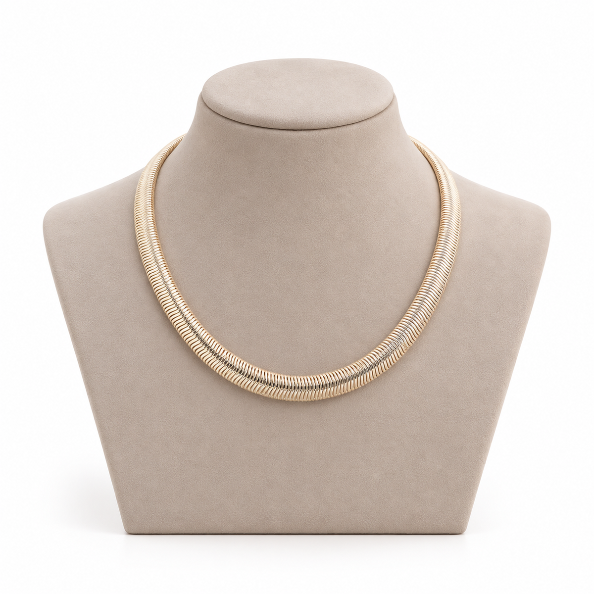 Lavencious Gold Color 16''+2'' Chain Necklace