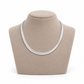 Lavencious Rhodium Color 16''+2'' Chain Necklace
