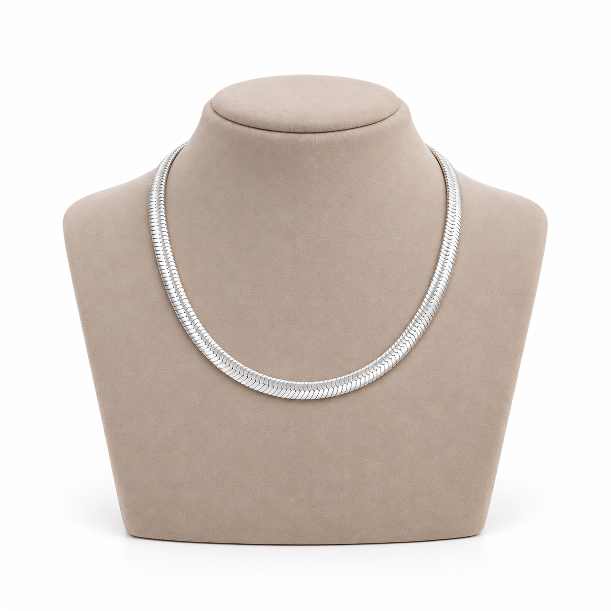 Lavencious Rhodium Color 16''+2'' Chain Necklace