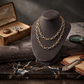 Lavencious 14K Gold Plated 2-Tone Necklace
