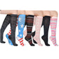 Lavencious Compression Socks 6 Pairs 8-15mmHg for Women Medium Size Shoe Size 6-10