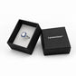 Lavencious Royal Halo Clear & Blue Spinel CZ Stones Engagement Rings in Sterling Silver 925 Size 5 to 10