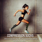 Lavencious Compression Socks 6 Pairs 8-15mmHg for Women Medium Size Shoe Size 6-10