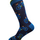 Lavencious Natural Bamboo Crew Dress Socks 5 Pairs for Men Size 10-13,13-15